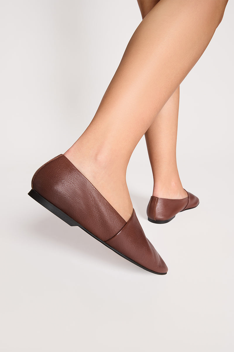Ballerines Sofi - Marron