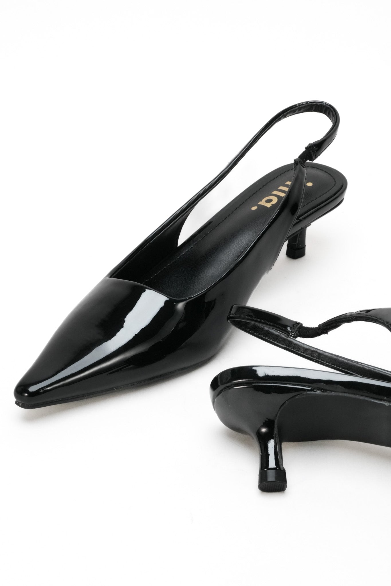 Ballerines Slingbacks Luna - Noir