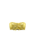 Bandeau Froncé Captivante Shine Jaune
