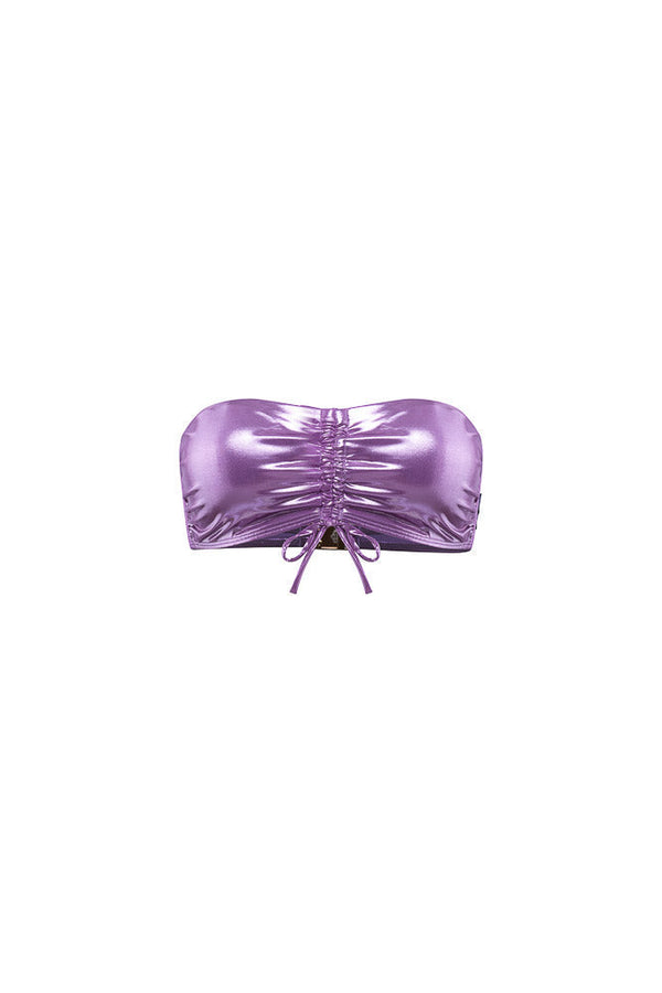 Bandeau Froncé Captivante Shine Lilas