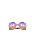 Bandeau Noeud Sunset Kaki/Rose