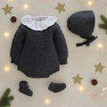 Barboteuse Diego Gris Chiné - Bébé