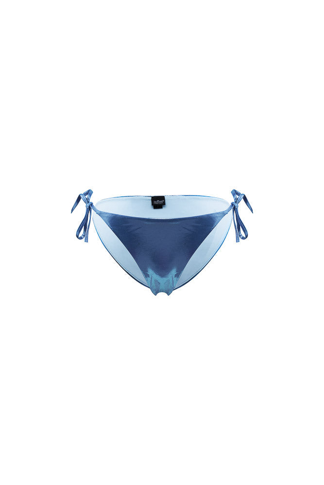 Culotte À Lacets Attachante Shine Bleu Mer