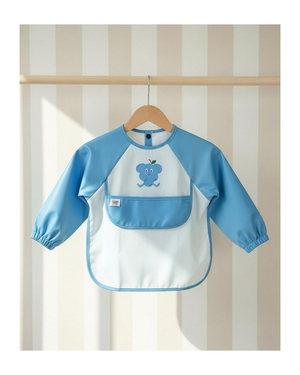 Bavoir tablier enfant Maé imperméable manches longues pour peinture et repas