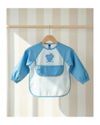 Bavoir tablier enfant Maé imperméable manches longues pour peinture et repas