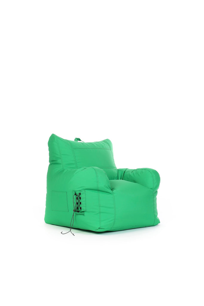 Pouf Beansofa - 95x13,5cm - Vert