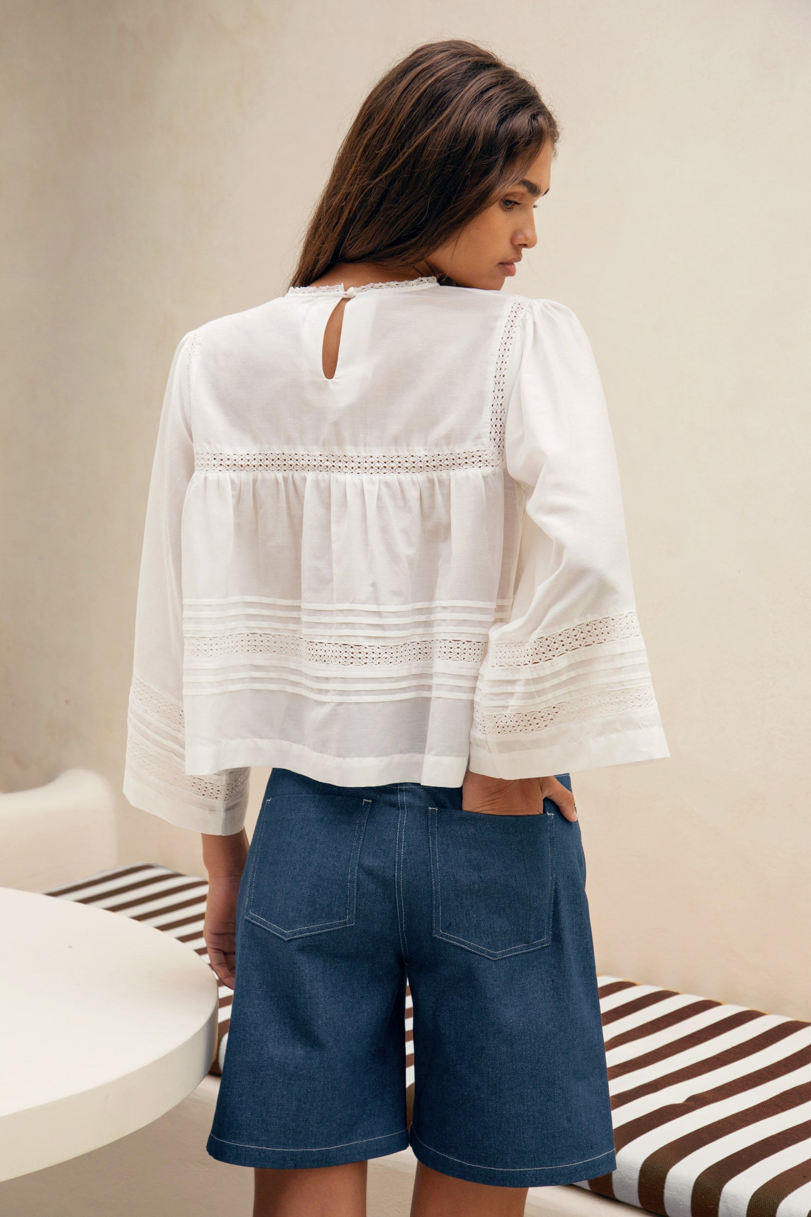 Short Le Uberto - Denim Bleu Fonce