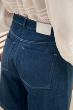 Short Le Uberto - Denim Bleu Fonce