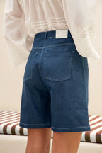 Short Le Uberto - Denim Bleu Fonce