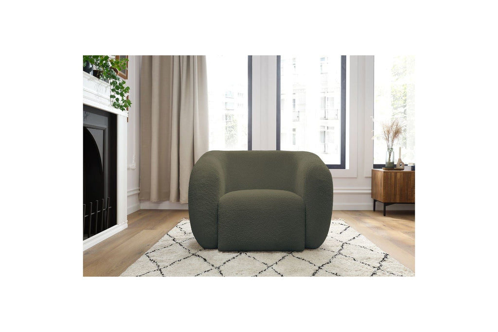 Celine - Fauteuil - Tissu Bouclette