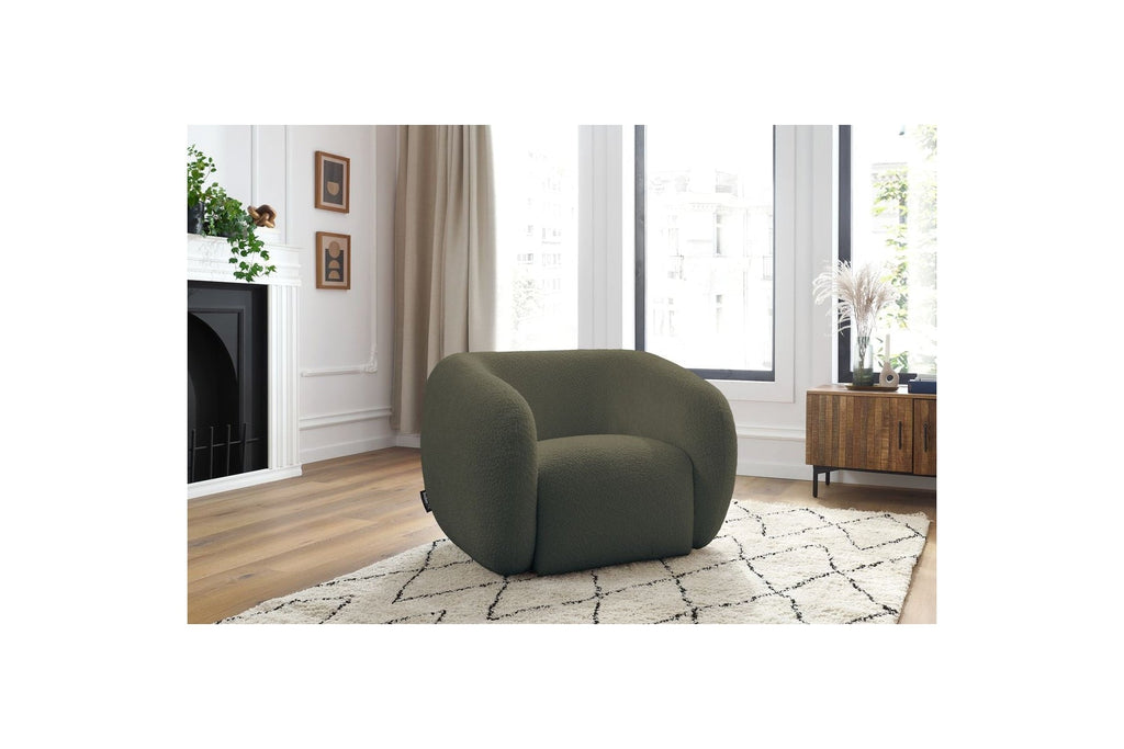 Celine - Fauteuil - Tissu Bouclette