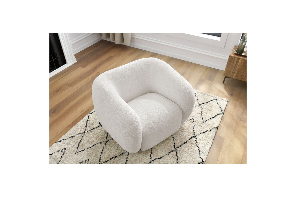 Celine - Fauteuil - Tissu Bouclette