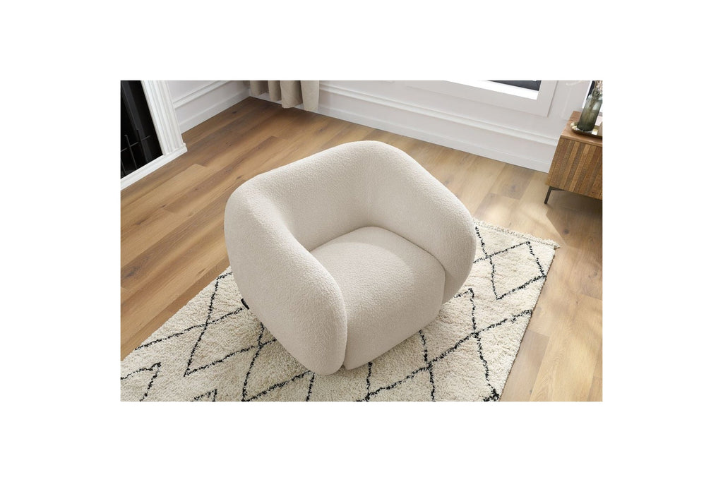 Celine - Fauteuil - Tissu Bouclette