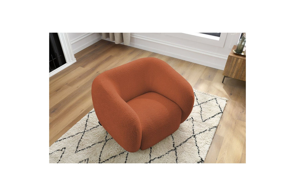 Celine - Fauteuil - Tissu Bouclette
