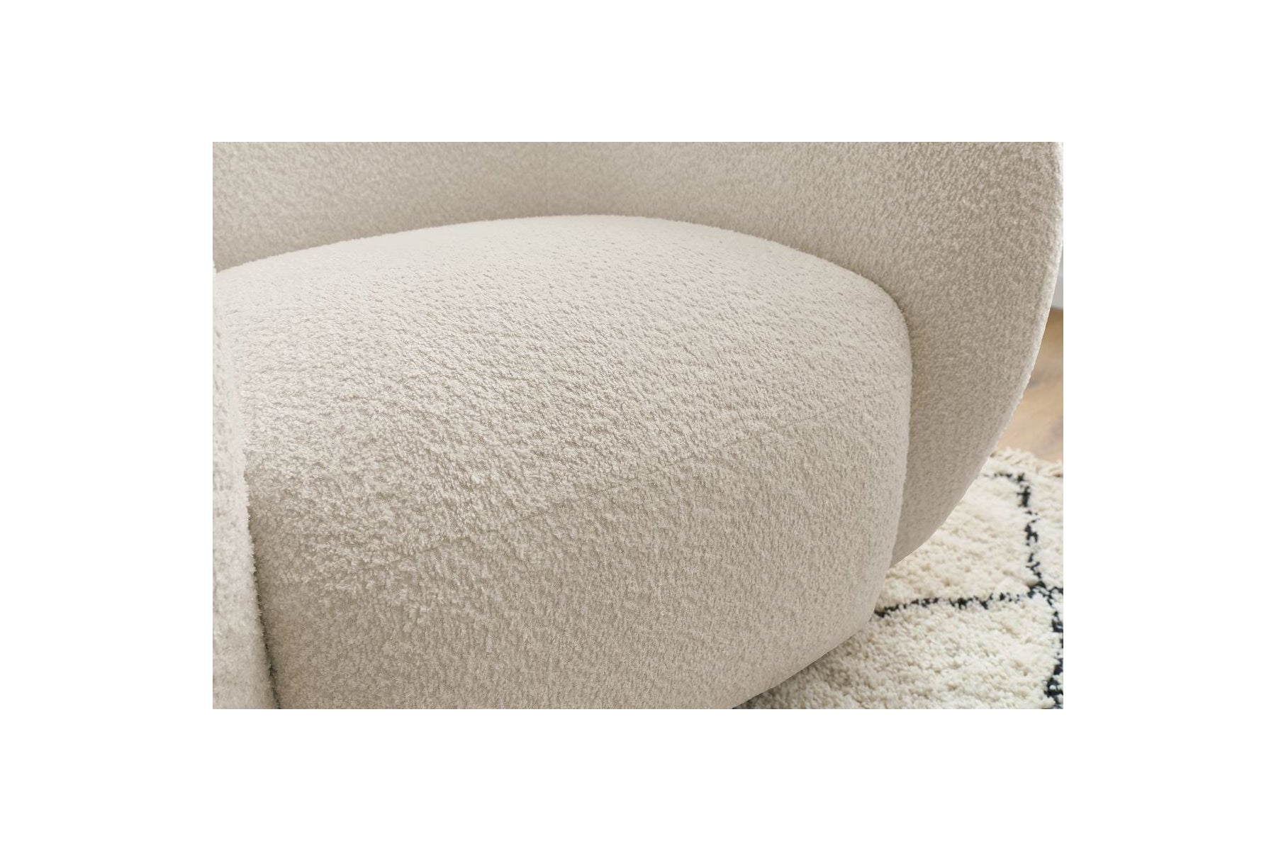 Celine - Fauteuil - Tissu Bouclette