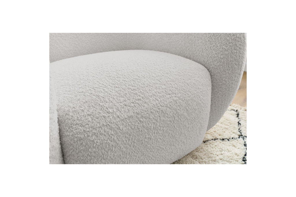 Celine - Fauteuil - Tissu Bouclette