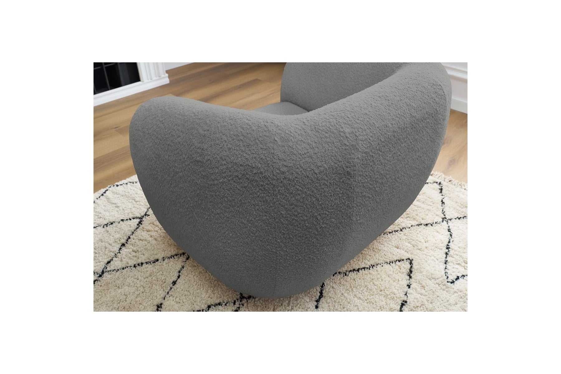 Celine - Fauteuil - Tissu Bouclette