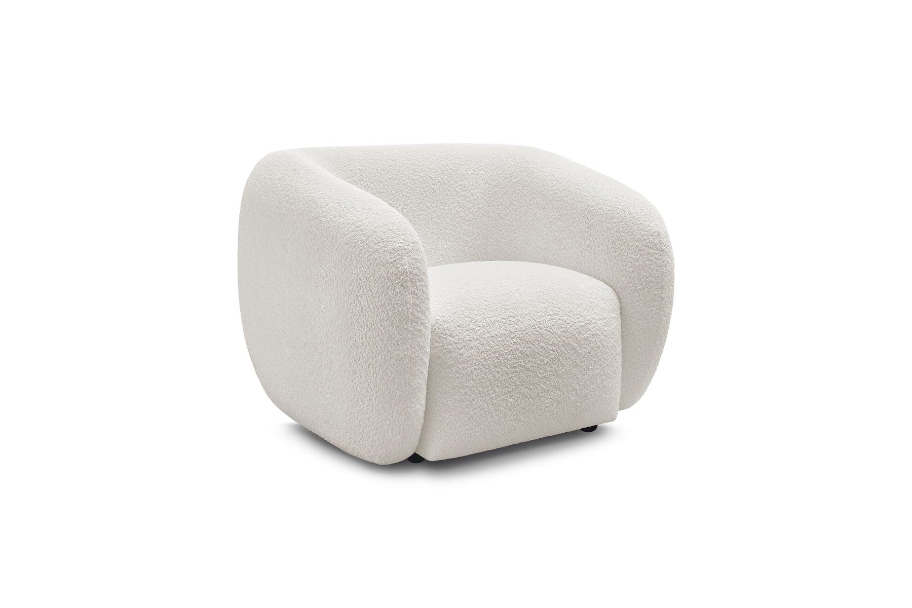 Celine - Fauteuil - Tissu Bouclette