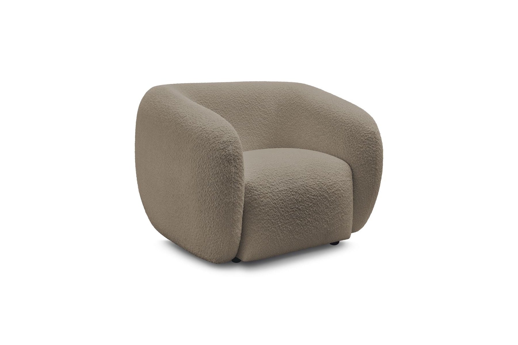 Celine - Fauteuil - Tissu Bouclette
