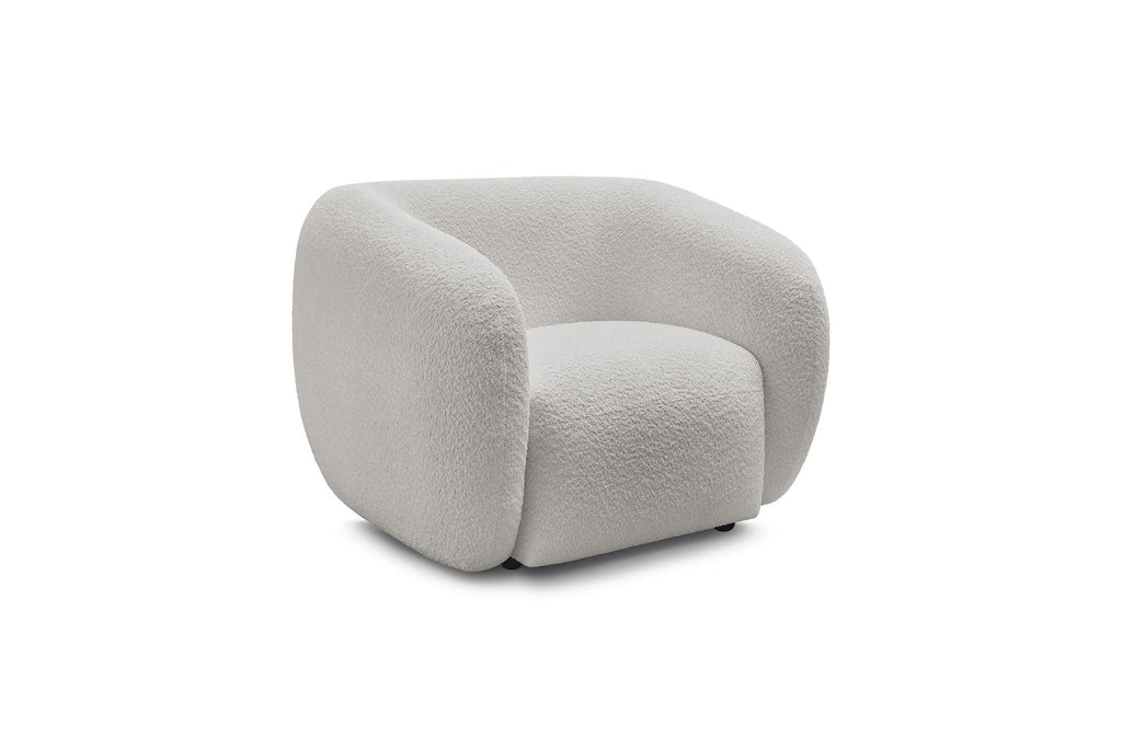 Celine - Fauteuil - Tissu Bouclette