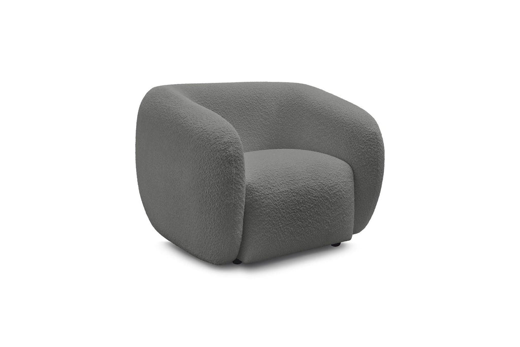 Celine - Fauteuil - Tissu Bouclette