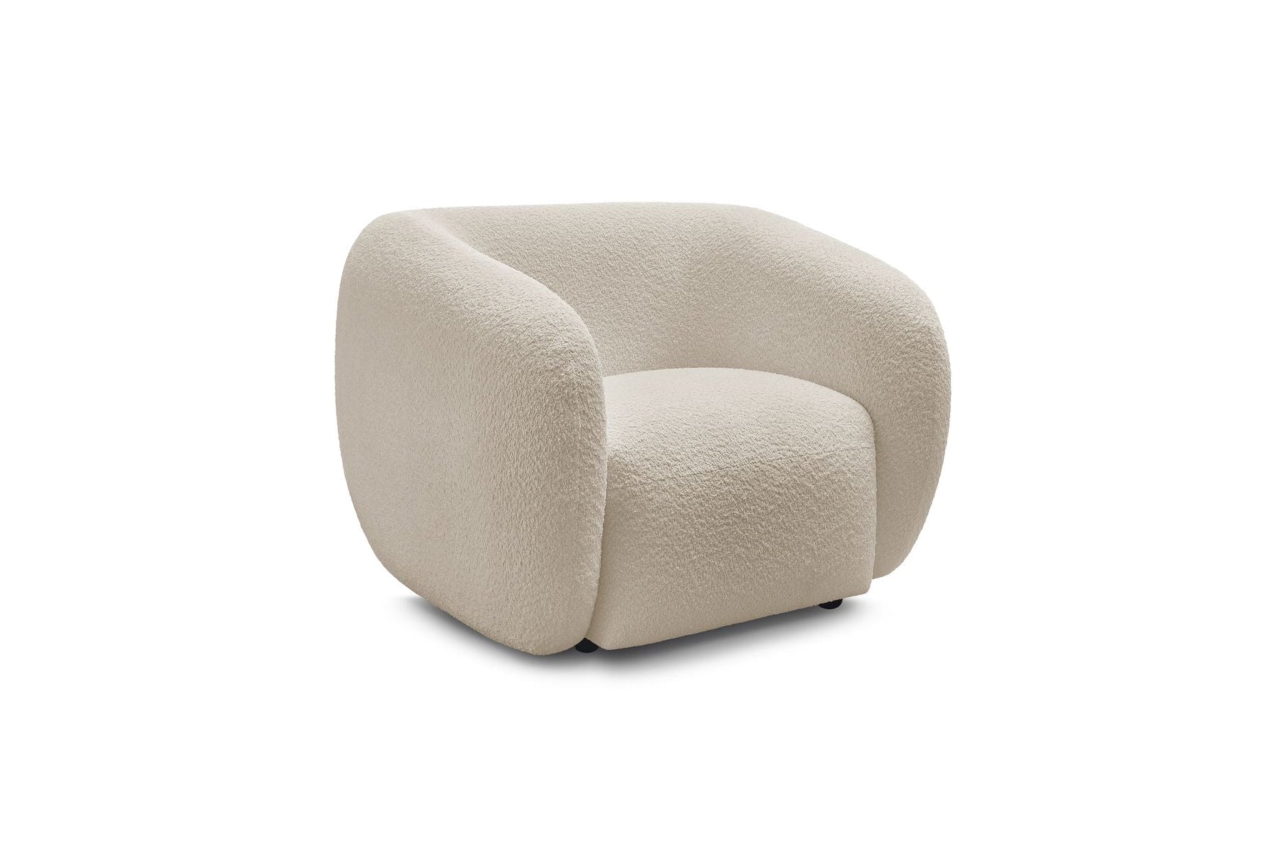 Celine - Fauteuil - Tissu Bouclette
