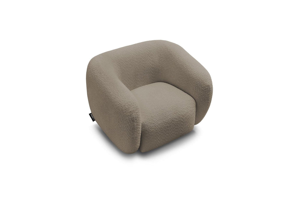 Celine - Fauteuil - Tissu Bouclette