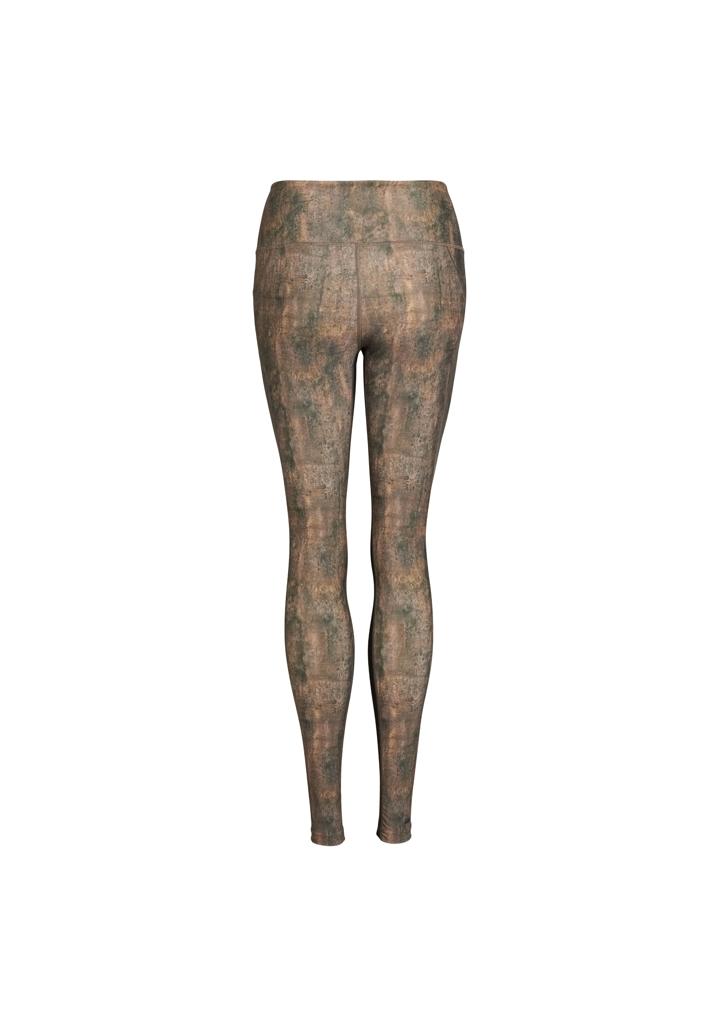 Legging Beth Taille Haute À L'Entrejambe - Patinated Iron