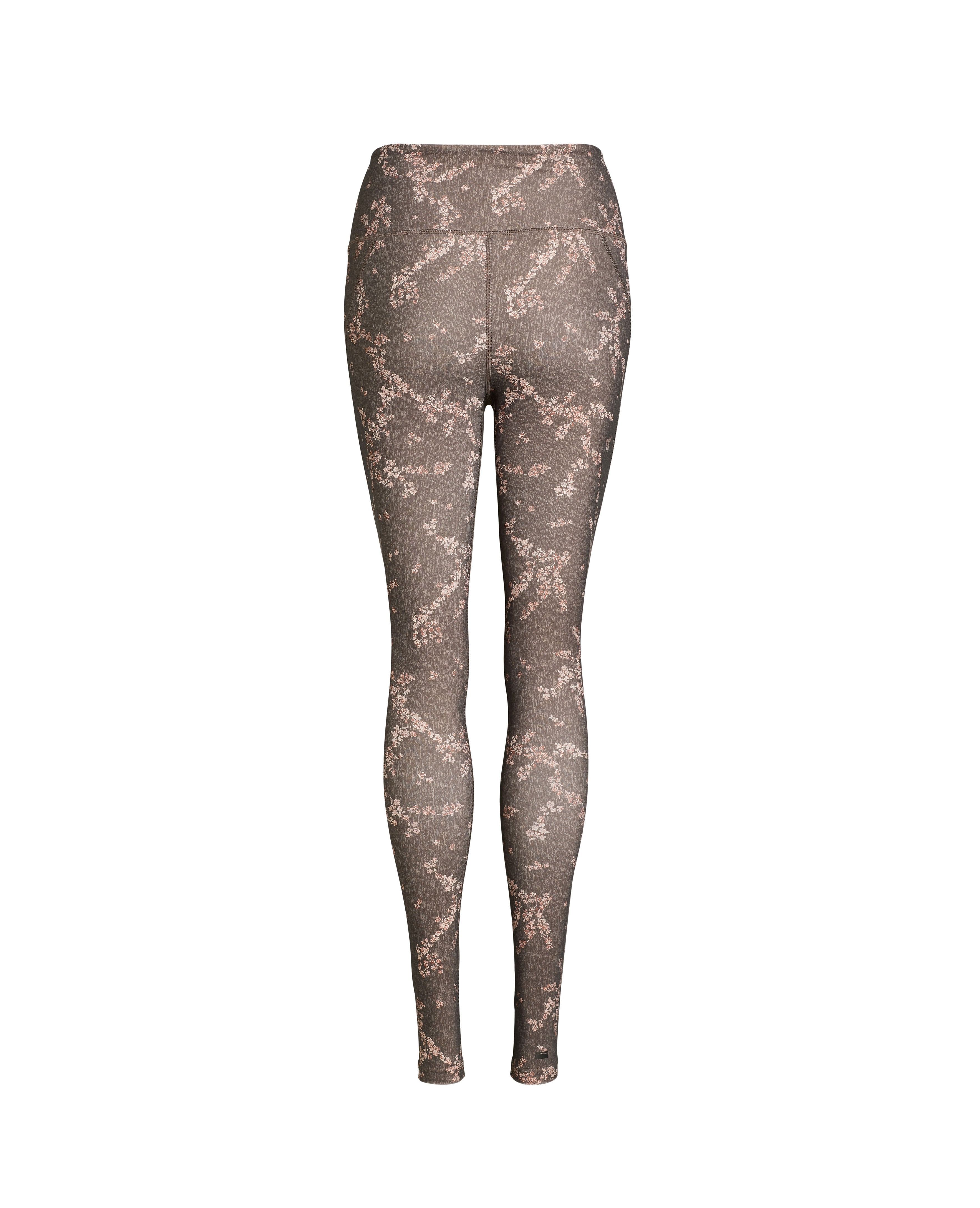 Legging Beth Taille Haute À L'Entrejambe - Thorn Flowers
