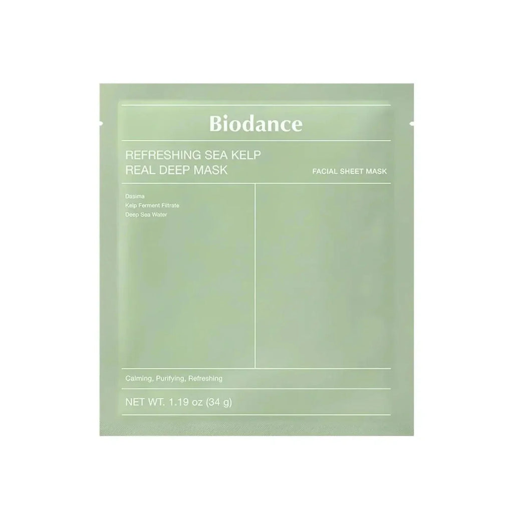 Refreshing Sea Kelp Real Deep Mask – Masque Apaisant Et Purifiant