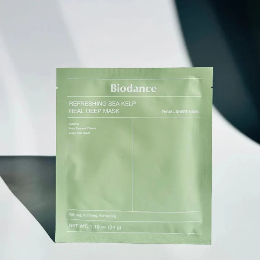 Refreshing Sea Kelp Real Deep Mask – Masque Apaisant Et Purifiant