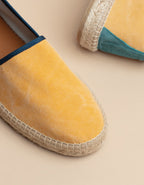 Espadrilles Plate Biscarrosse - Toile Moutarde - Homme