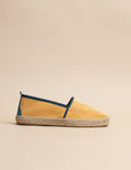 Espadrilles Plate Biscarrosse - Toile Moutarde - Homme