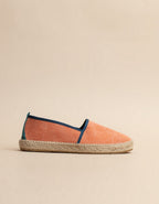 Espadrilles Plate Biscarrosse - Toile Orange - Homme