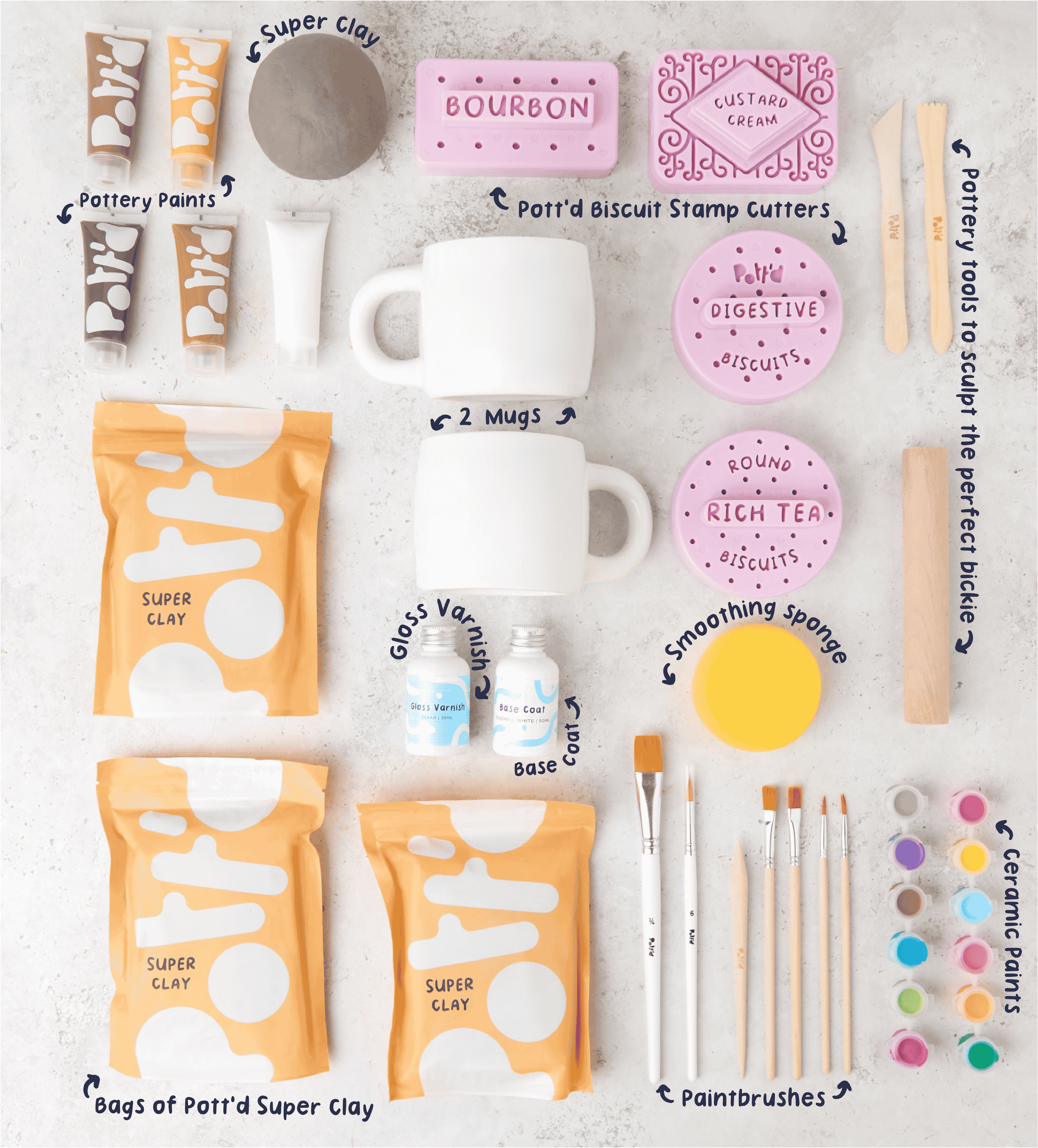 Créations De Dessous De Verre Biscuits