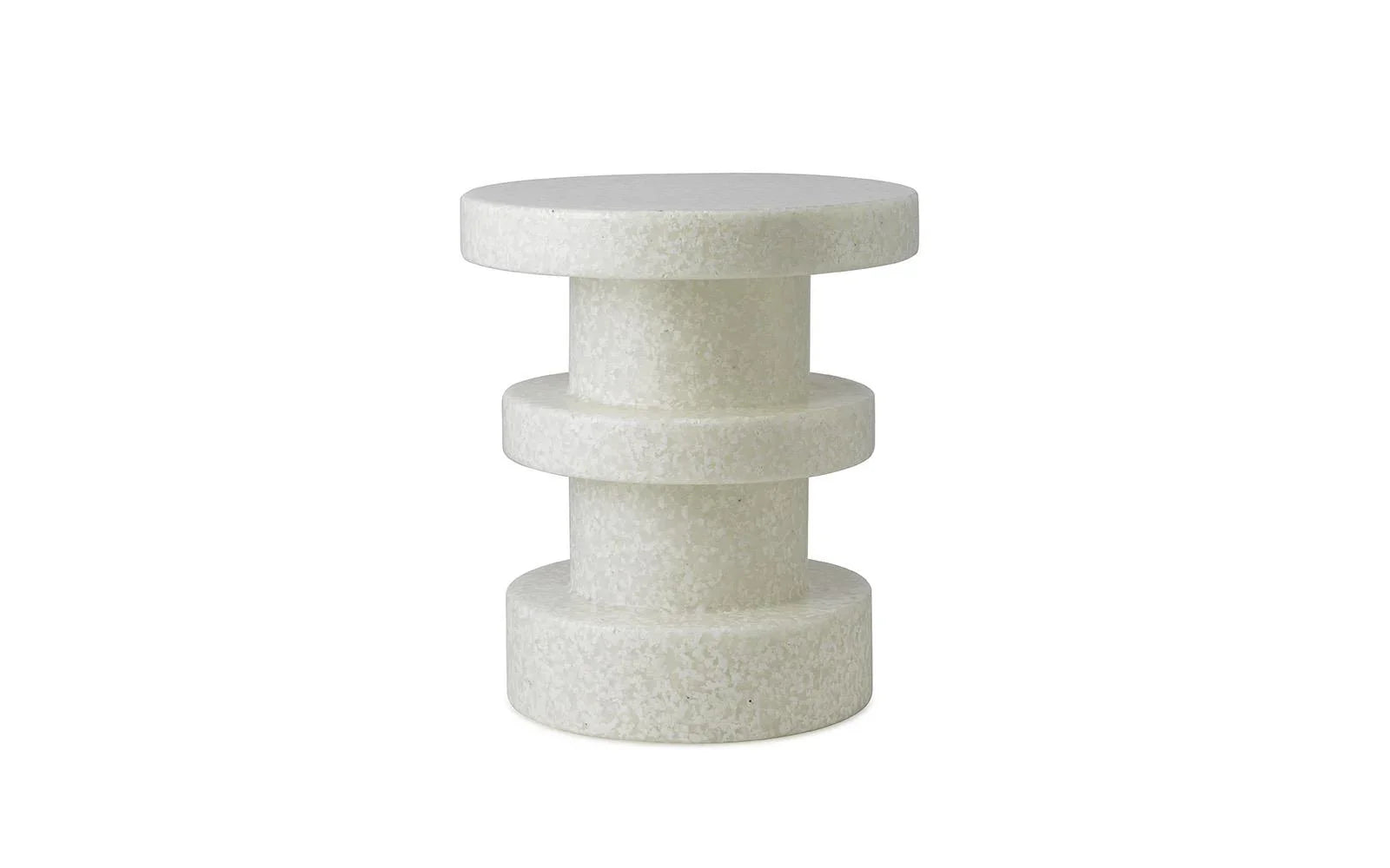 Table D'Appoint - Blanc sur Blanc