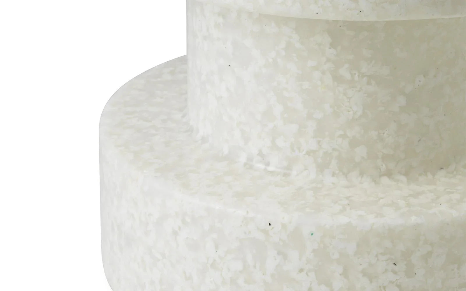 Table D'Appoint - Blanc sur Blanc