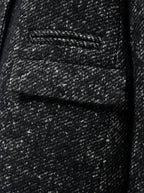 Pantalon Moor In Dark Wool, Grandfather Style