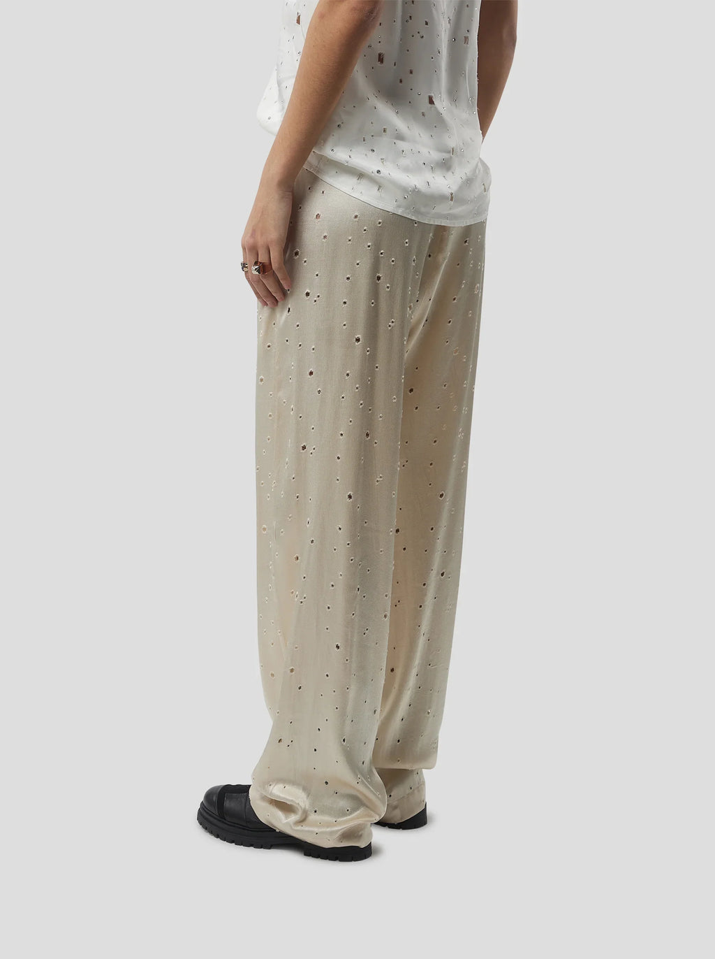 Pantalon Spartacus In Saboté Moon Voile