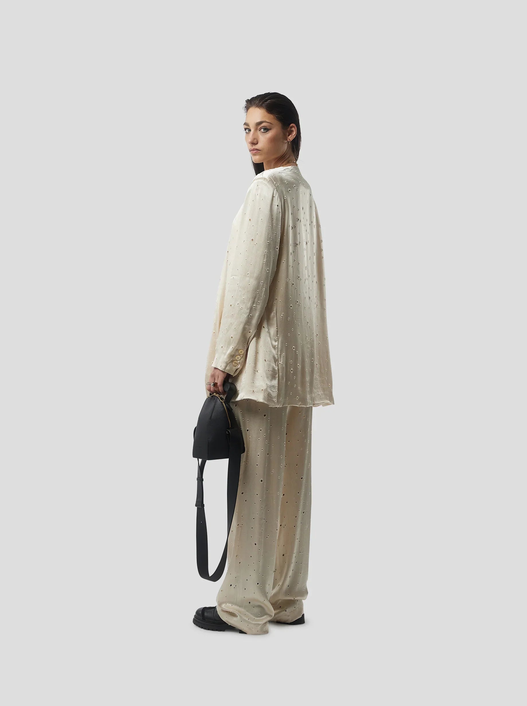Pantalon Spartacus In Saboté Moon Voile