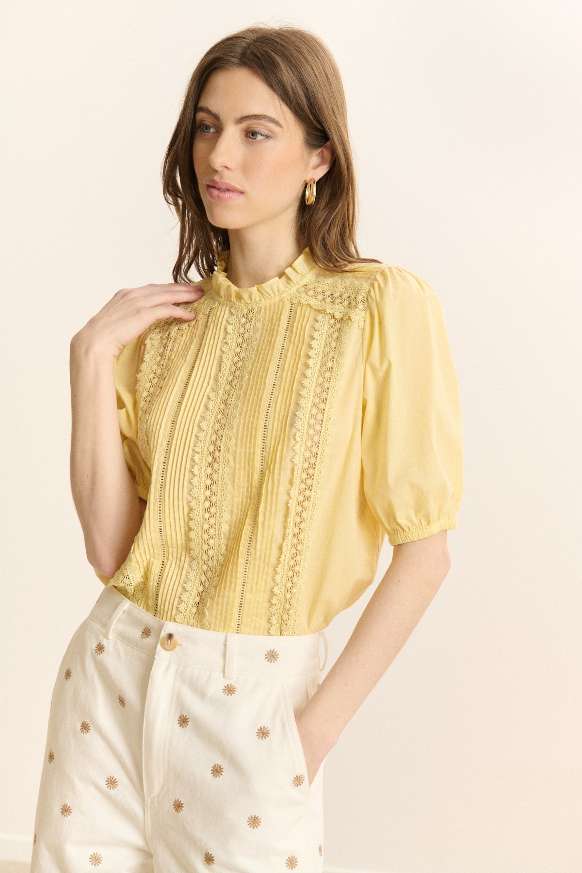 Blouse Cerena - Jaune