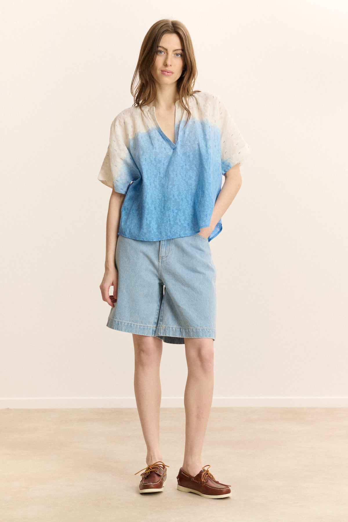 Blouse Vegas - Bleu