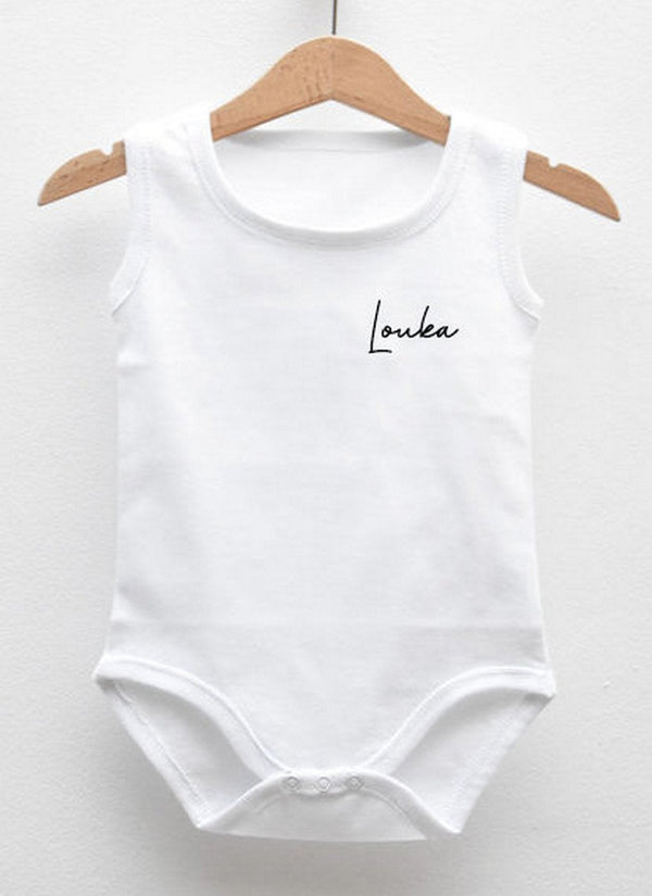 Body Manches Courtes Garçon « Minimalist »