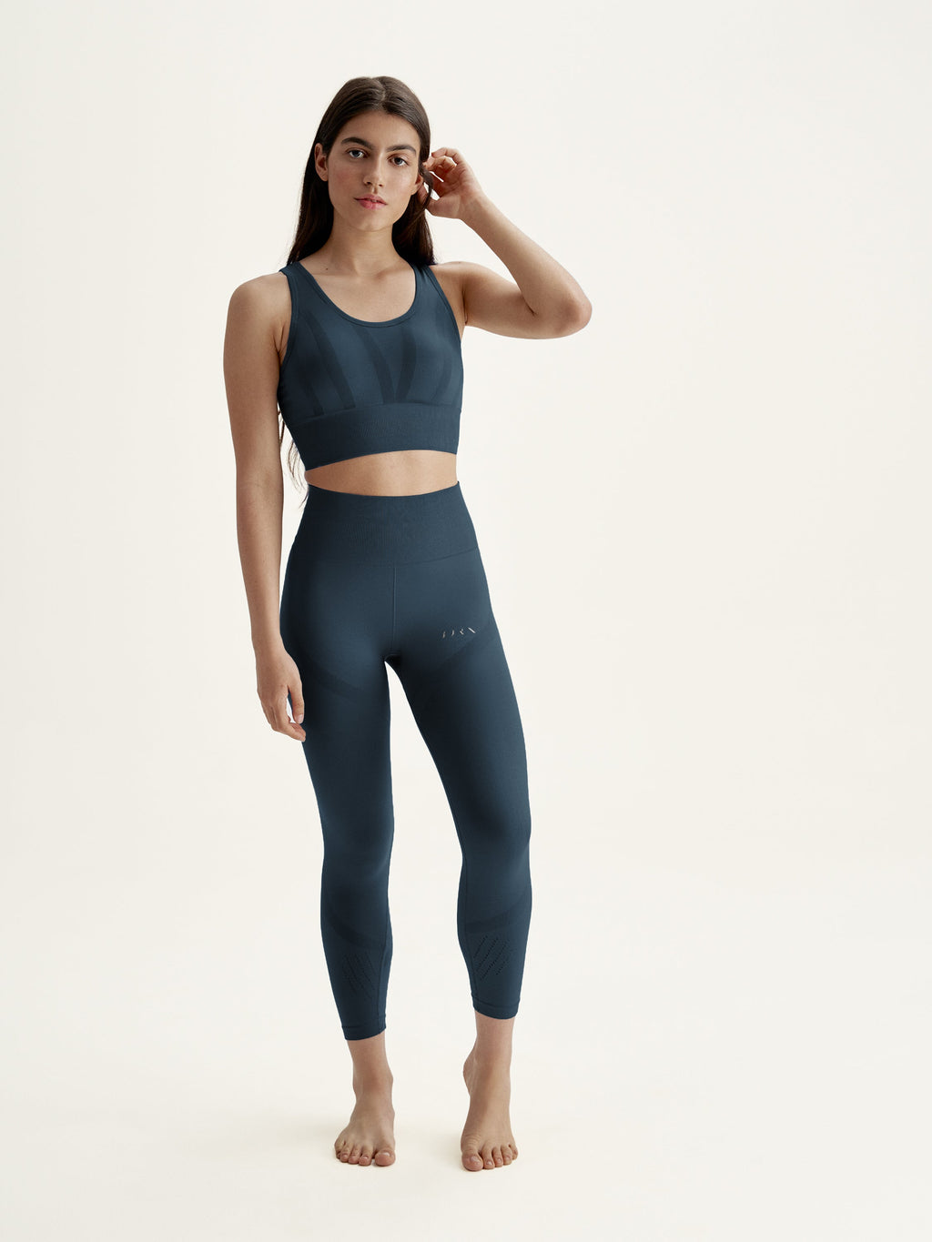 Haut Mandala - Bleu Océan - Femme