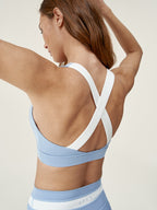 Brassière Iris - Bleu Éternel/Blanc Cassé - Femme