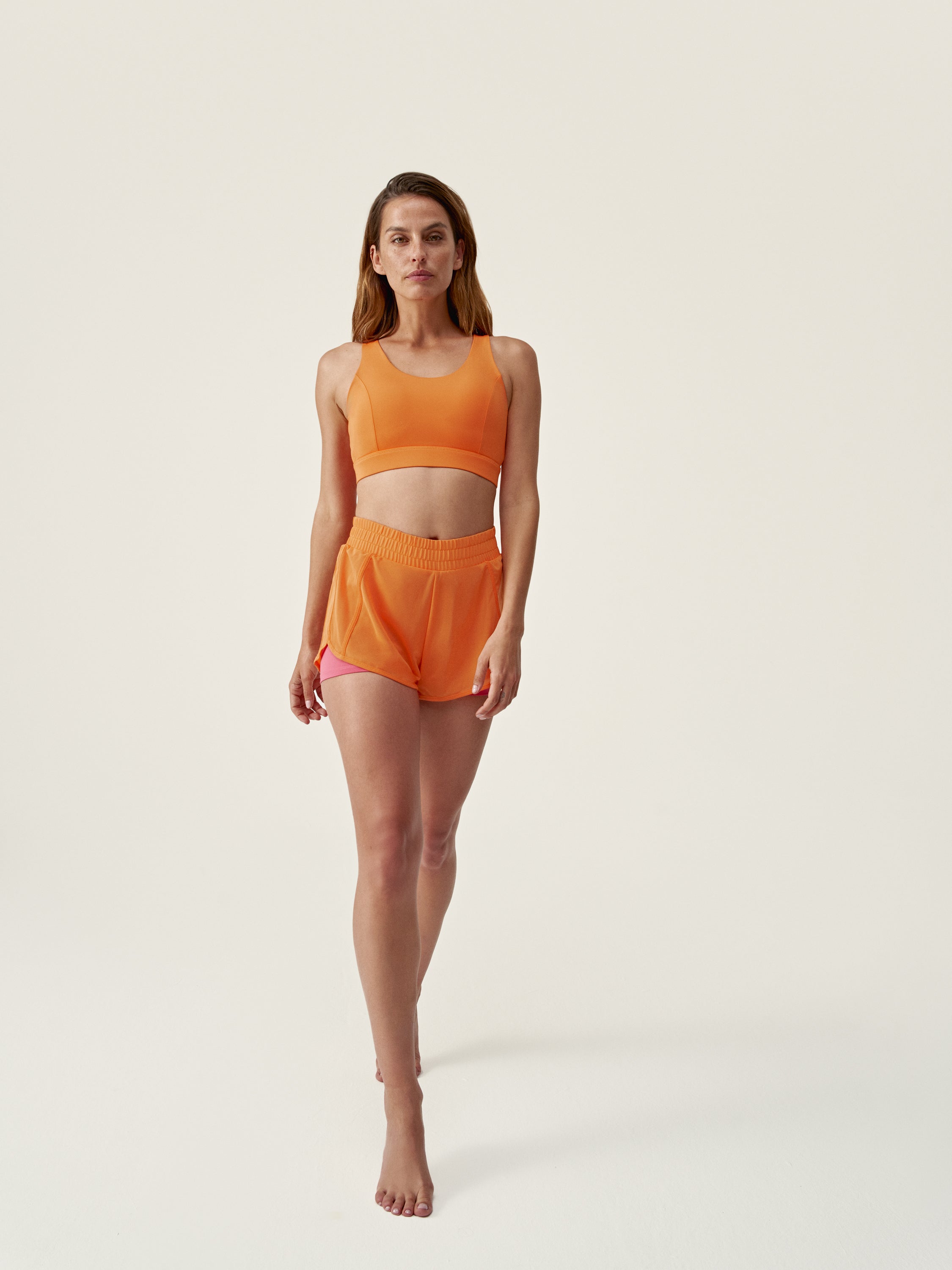 Brassière Padma - Mandarine/Rose Puissant - Femme