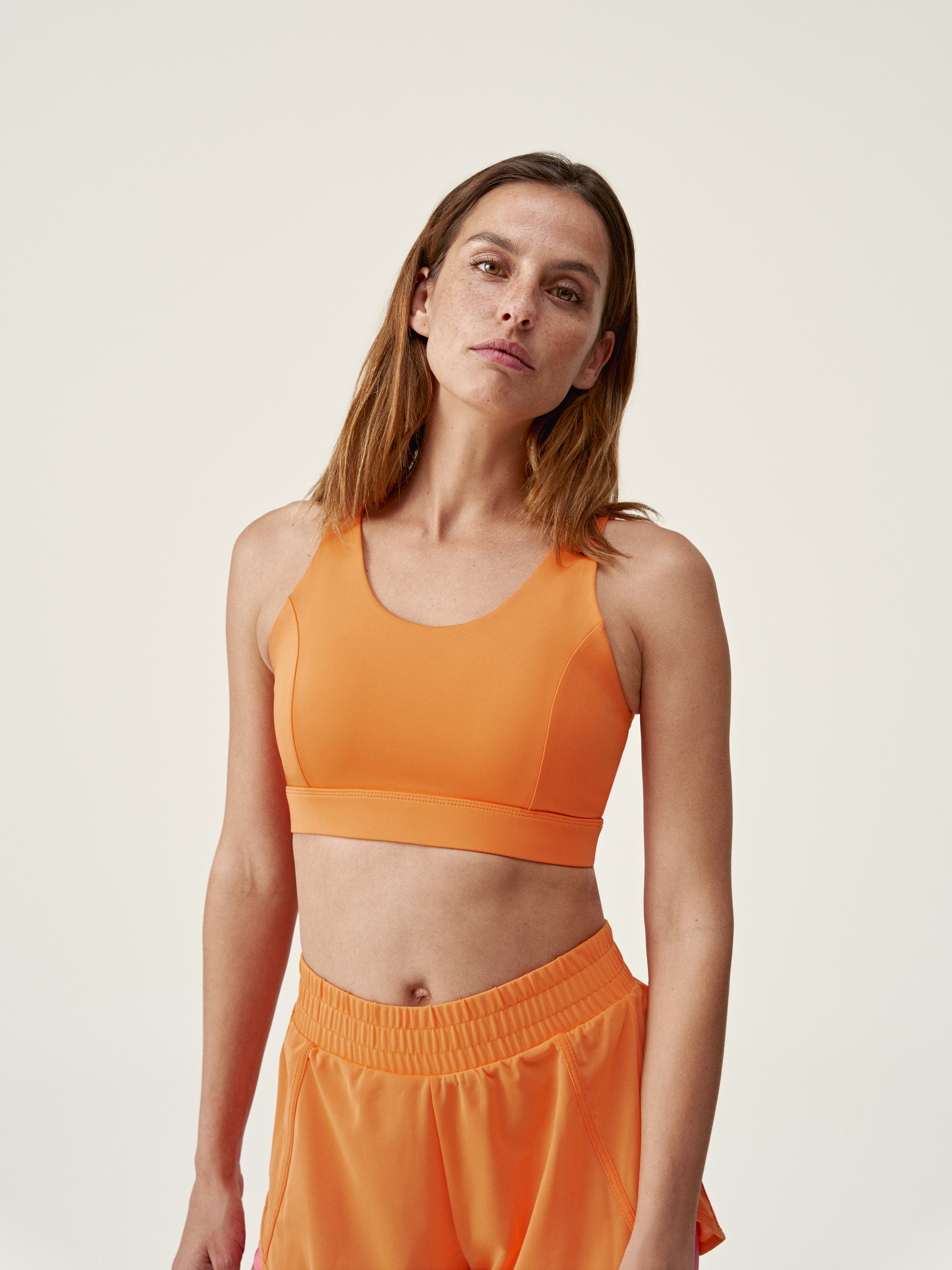 Brassière Padma - Mandarine/Rose Puissant - Femme