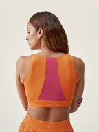 Brassière Padma - Mandarine/Rose Puissant - Femme