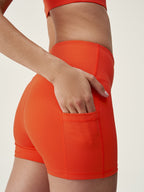 Short Star - Orange Épicée - Femme