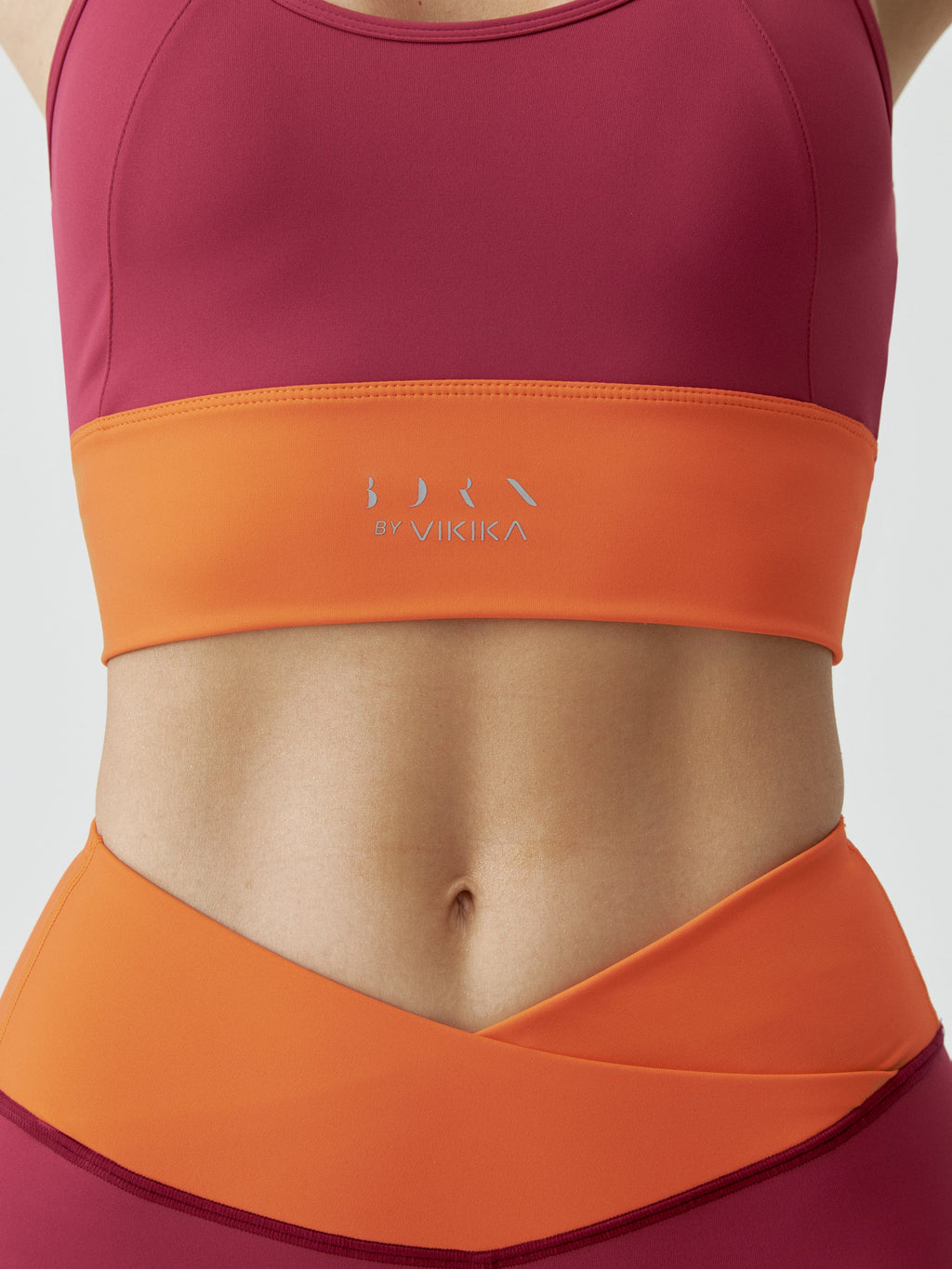 Top Tay - Mandarine/Orchidée À Fleurs - Femme